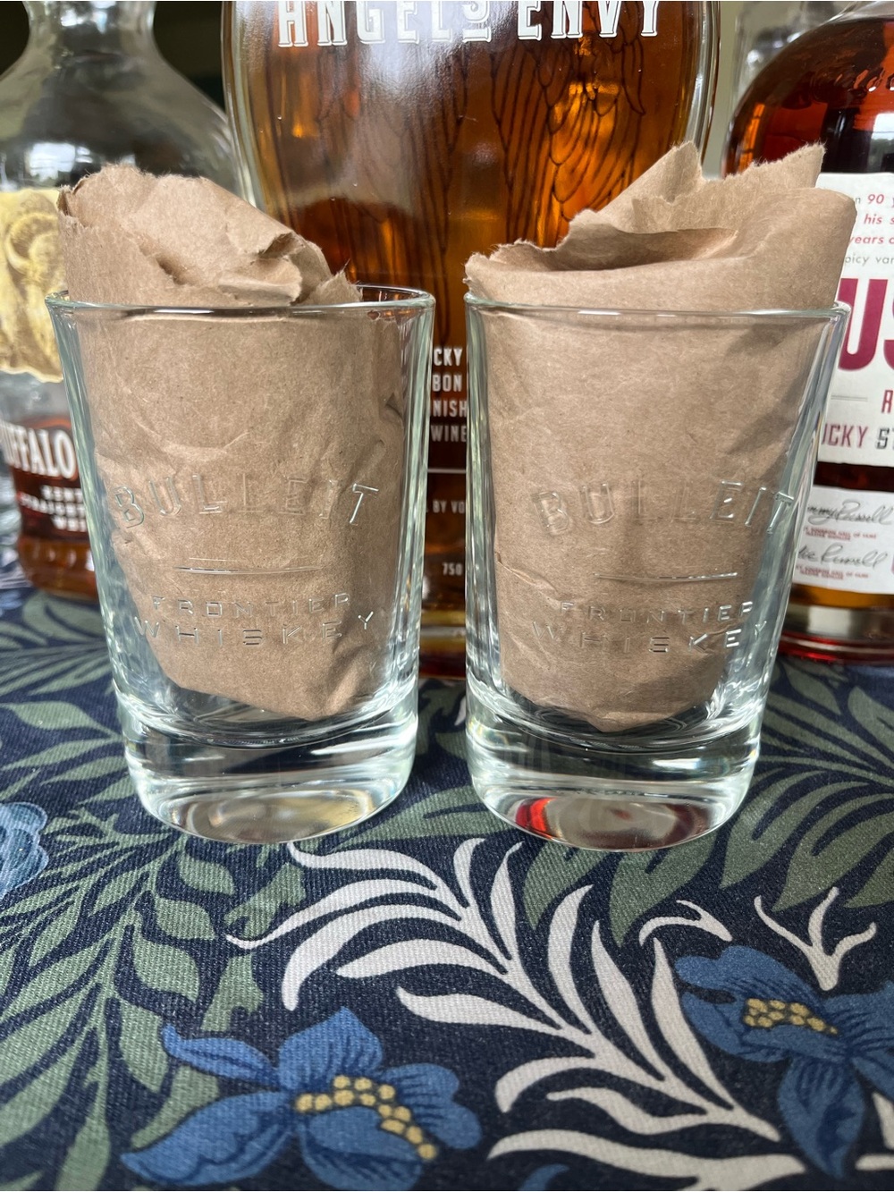 BULLEIT Frontier Whiskey Tasting Glasses - Set of 2